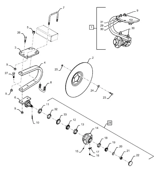 87457566 - 87457566 - Центральный диск - Ecolotiger - CASE IH.  Earth Metal - 620x6.5 мм, 5 отв.