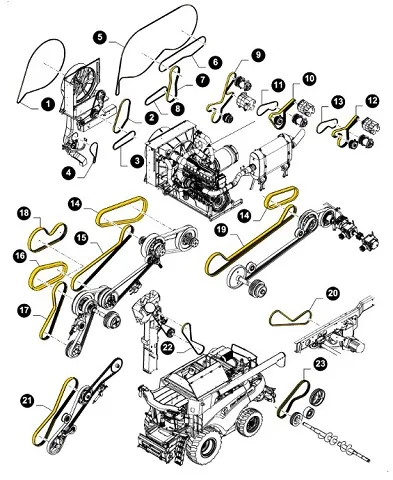 47805218 - Ремень прямой