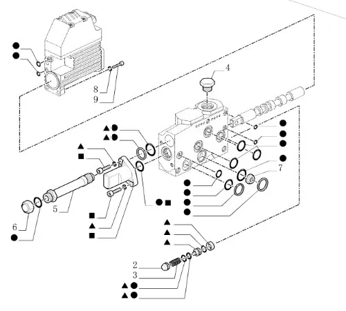 87743496 - Комплект уплотнений